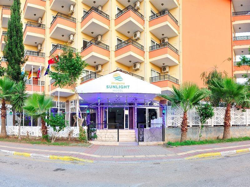 Kleopatra Sunlight Hotel Alanya Exterior foto